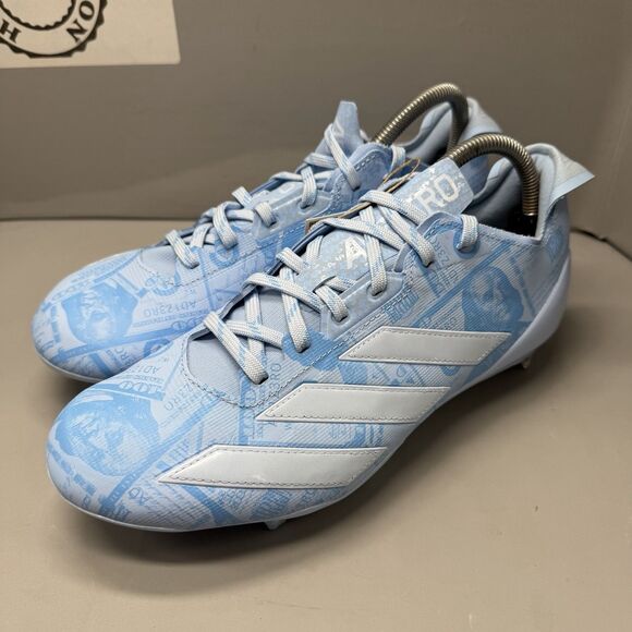 Adidas adizero Electric II Currency Football Cleats JQ3981 Blue Men Sz 8.5 NEW main image 10
